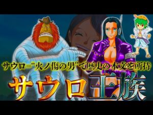 "火ノ傷の男""サウロ"がロードポーネグリフ所持...800年前に世界政府に"王国"を滅ぼされた復讐...※考察&ネタバレ注意【ONE PIECE 1066話】【やまちゃん。考察】