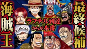 「ひとつなぎの大秘宝」を手に入れるのは一人ではない！？海賊王候補それぞれの野望を分析！【 ONEPIECE ワンピース 考察 感想 解説 ルフィ】