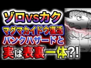 【ワンピース ネタバレ予想】くまセラフィムの正体とは？パンクハザード編と表裏一体！ゾロVSカク再び？(予想妄想)