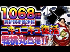 【ワンピース 1068話速報】エッグヘッド失踪事件の真相とは？ニキュニキュの実復活！戦桃丸登場！(予想妄想)