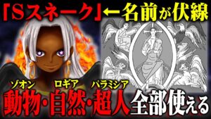 セラフィムは3つの悪魔の実を食べた最強の兵器だった。【 ワンピース 1068話 最新話 考察 】 ※ジャンプ ネタバレ 注意