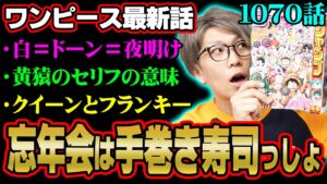 ルフィのギア5の秘密判明！？黄猿の目的は一体…？【 ワンピース 1070話 最新話 考察 】 ※ジャンプ ネタバレ