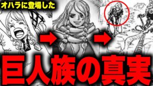 オハラに登場した巨人族たちの正体が明らかに...【ワンピース考察】