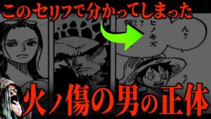 ルフィが“ヒノキズ”と発した理由がヤバ過ぎた。【ワンピース ネタバレ】
