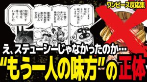 【ワンピース】"もう一人の味方"の本当の正体に気付いた読者の反応集 ネタバレ 注意 考察 最新話 1072話 ステューシー くま サボ ベガパンク【ゆっくり解説】