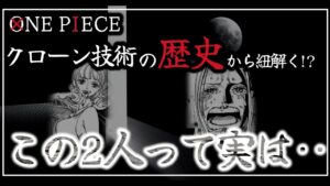 [ワンピース考察]クローン技術とくまの過去。ステューシーとボニーの関係判明！？ | ワンピースネタバレ