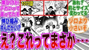 【最新1073】ゾロと並ぶセラフィム達を見て"ある違和感"に気づいた読者の反応集」【ワンピースネタバレ】