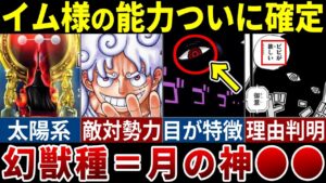 【イム様の能力はこれです】世界の王が持つ最強の能力とは？※ネタバレ注意【ONE PIECE最新1111話】