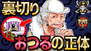 【判明!?】「海軍中将おつる」の正体【ONEPIECE考察】【ネタバレ】