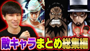 ワンピースの敵キャラ全て教えます!!３代目知識王による歴代ボス・海軍・世界政府完全解説!!!【 ONEPIECE 考察 総集編 まとめ 作業用 睡眠用 聞き流し BGM 】※ネタバレ 注意