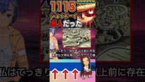 【ワンピース ネタバレジョイボーイ正体1予想】（予想考察）#ワンピース#ワンピースネタバレ #ONE PIECE #ワンピース最新話