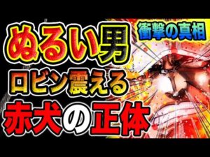 【ワンピース1113 ネタバレ最新話考察】牛鬼襲撃の謎！戦慄するロビン！赤犬はぬるい男か！（予想考察）