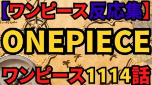 ワンピース 1114話【ワンピース反応集】｜ベガパンクがジョイボーイとマザーフレイムについて言及！