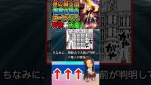 【ワンピース ネタバレ神の騎士団正体2予想】（予想考察）#ワンピース#ワンピースネタバレ #ONE PIECE #ワンピース最新話