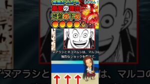 【ワンピース ネタバレ海面上昇の秘密2予想】（予想考察）#ワンピース#ワンピースネタバレ #ONE PIECE #ワンピース最新話