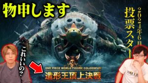 【ワンピース】造形王頂上決戦について。本音で全てをお話しします。【 ONEPIECE フィギュア 】※最後にお知らせあり