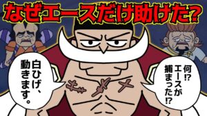 白ひげさん、エースだけ特別扱いしていた模様…【 ワンピース 考察 】